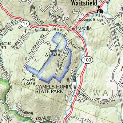 New Hampshire/Vermont Atlas & Gazetteer Page 47 Preview 3