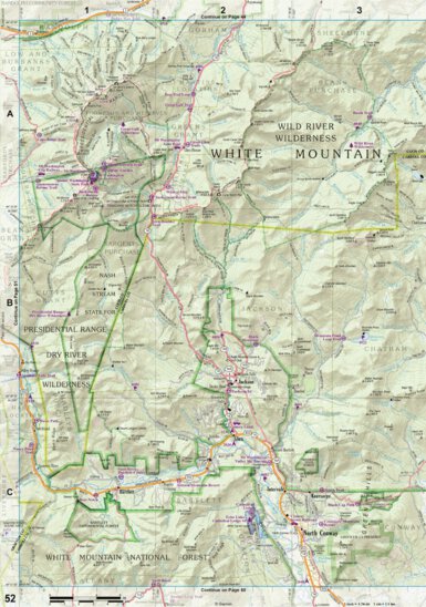 New Hampshire/Vermont Atlas & Gazetteer Page 52 Preview 1