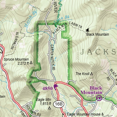 New Hampshire/Vermont Atlas & Gazetteer Page 52 Preview 2
