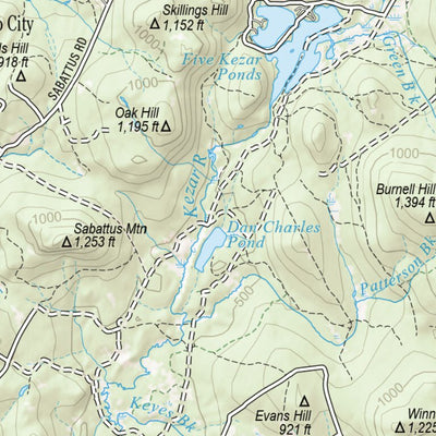 New Hampshire/Vermont Atlas & Gazetteer Page 53 Preview 2