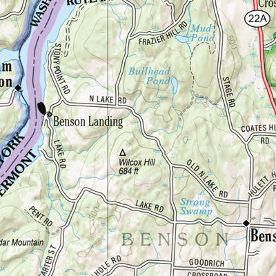 New Hampshire/Vermont Atlas & Gazetteer Page 54 Preview 3