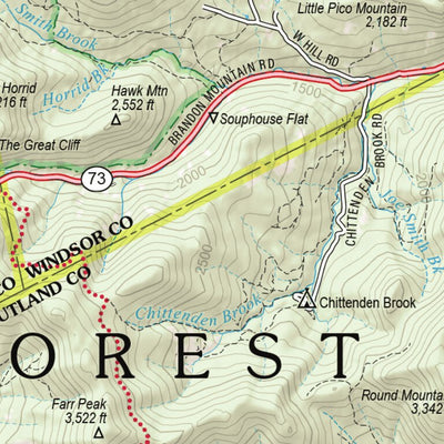 New Hampshire/Vermont Atlas & Gazetteer Page 55 Preview 2