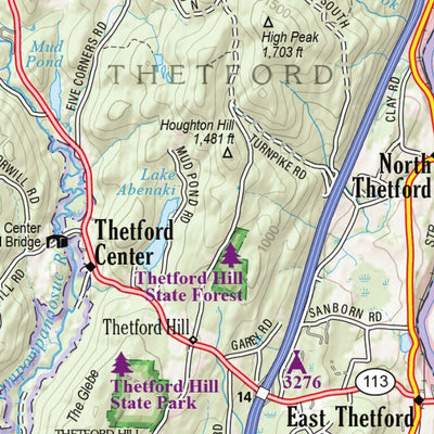 New Hampshire/Vermont Atlas & Gazetteer Page 57 Preview 2