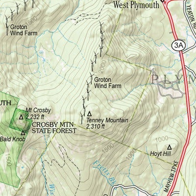 New Hampshire/Vermont Atlas & Gazetteer Page 58 Preview 3
