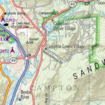 New Hampshire/Vermont Atlas & Gazetteer Page 59 Preview 3