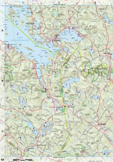 New Hampshire/Vermont Atlas & Gazetteer Page 68 Preview 1