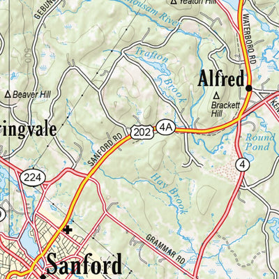 New Hampshire/Vermont Atlas & Gazetteer Page 69 Preview 3