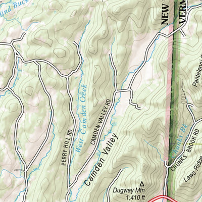 New Hampshire/Vermont Atlas & Gazetteer Page 70 Preview 2