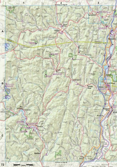 New Hampshire/Vermont Atlas & Gazetteer Page 72 Preview 1