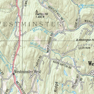 New Hampshire/Vermont Atlas & Gazetteer Page 72 Preview 3