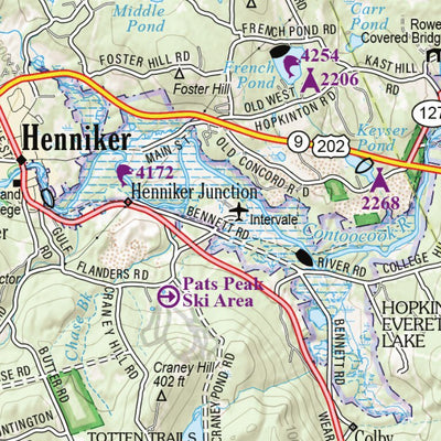 New Hampshire/Vermont Atlas & Gazetteer Page 74 Preview 3