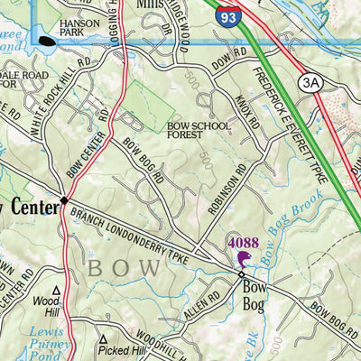 New Hampshire/Vermont Atlas & Gazetteer Page 75 Preview 2