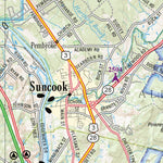 New Hampshire/Vermont Atlas & Gazetteer Page 75 Preview 3