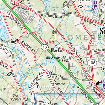 New Hampshire/Vermont Atlas & Gazetteer Page 77 Preview 3