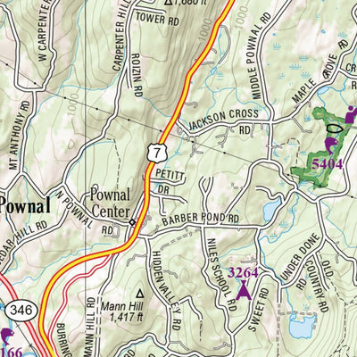 New Hampshire/Vermont Atlas & Gazetteer Page 78 Preview 3