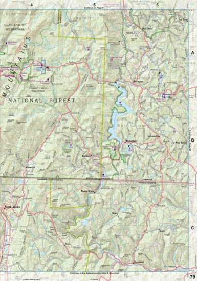 New Hampshire/Vermont Atlas & Gazetteer Page 79 Preview 1