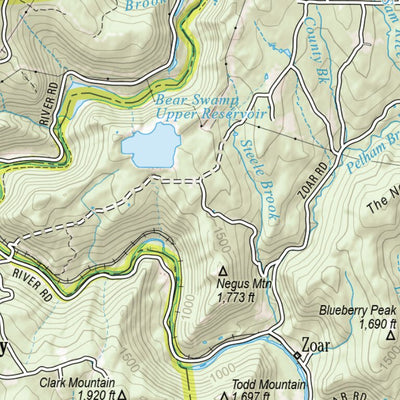 New Hampshire/Vermont Atlas & Gazetteer Page 79 Preview 3