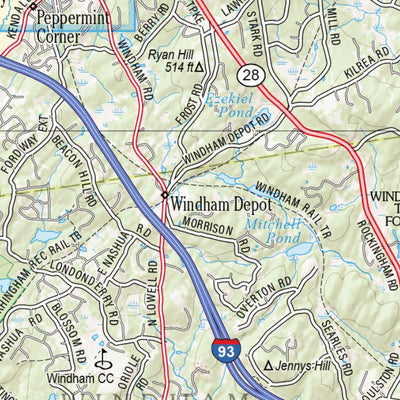 New Hampshire/Vermont Atlas & Gazetteer Page 84 Preview 3