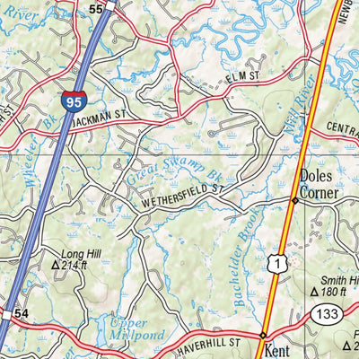 New Hampshire/Vermont Atlas & Gazetteer Page 85 Preview 3