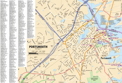 New Hampshire/Vermont Atlas & Gazetteer- Portsmouth NH Preview 1