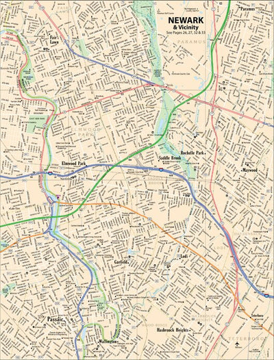 New Jersey Atlas & Gazetteer - Newark 2 Preview 1