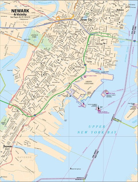 New Jersey Atlas & Gazetteer - Newark 8 Preview 1