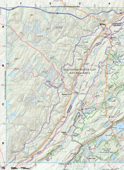 New Jersey Atlas & Gazetteer Page 18 Preview 1