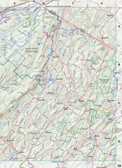 New Jersey Atlas & Gazetteer Page 19 Preview 1