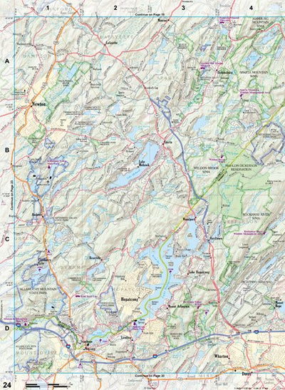 New Jersey Atlas & Gazetteer Page 24 Preview 1