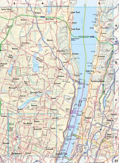 New Jersey Atlas & Gazetteer Page 27 Preview 1
