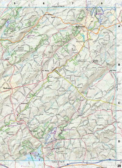 New Jersey Atlas & Gazetteer Page 29 Preview 1