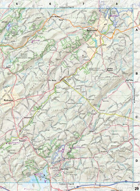 New Jersey Atlas & Gazetteer Page 29 Preview 1