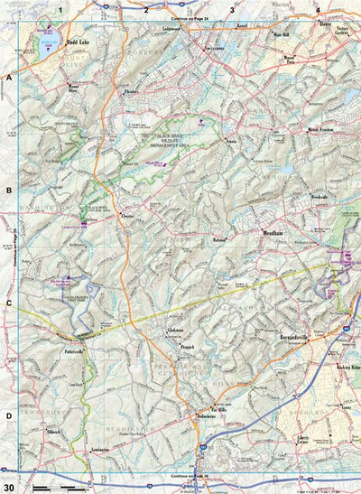 New Jersey Atlas & Gazetteer Page 30 Preview 1