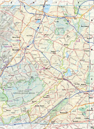 New Jersey Atlas & Gazetteer Page 31 Preview 1