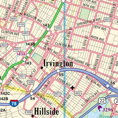 New Jersey Atlas & Gazetteer Page 32 Preview 3