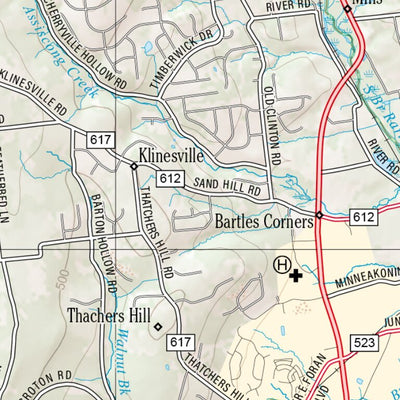 New Jersey Atlas & Gazetteer Page 35 Preview 2