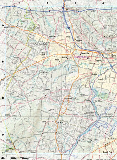 New Jersey Atlas & Gazetteer Page 36 Preview 1