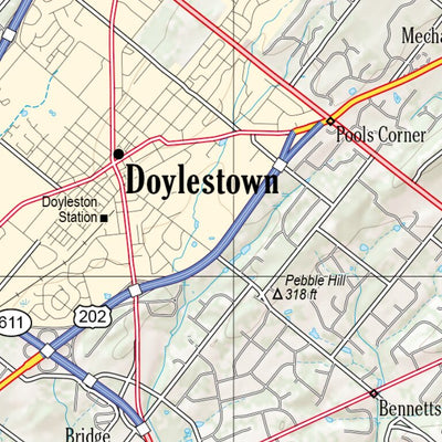 New Jersey Atlas & Gazetteer Page 40 Preview 2