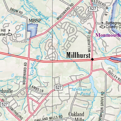 New Jersey Atlas & Gazetteer Page 43 Preview 3