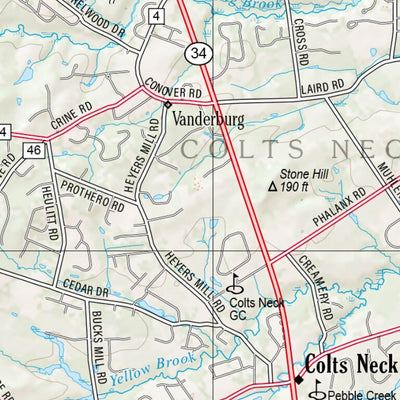 New Jersey Atlas & Gazetteer Page 44 Preview 2