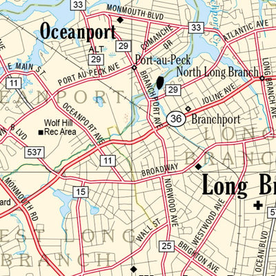 New Jersey Atlas & Gazetteer Page 45 Preview 3