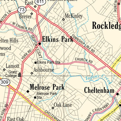 New Jersey Atlas & Gazetteer Page 46 Preview 2