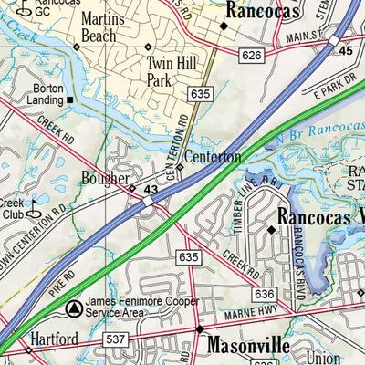 New Jersey Atlas & Gazetteer Page 47 Preview 3