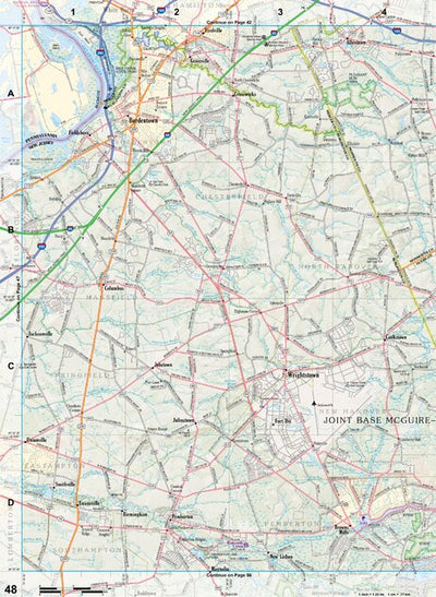 New Jersey Atlas & Gazetteer Page 48 Preview 1