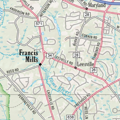 New Jersey Atlas & Gazetteer Page 49 Preview 3