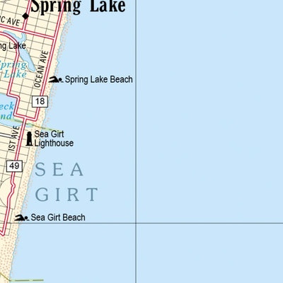 New Jersey Atlas & Gazetteer Page 51 Preview 3
