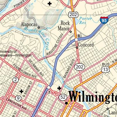 New Jersey Atlas & Gazetteer Page 52 Preview 3