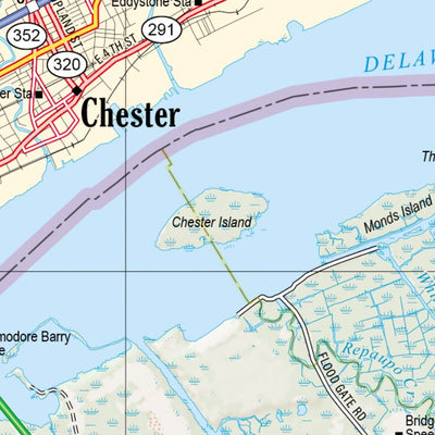 New Jersey Atlas & Gazetteer Page 53 Preview 2
