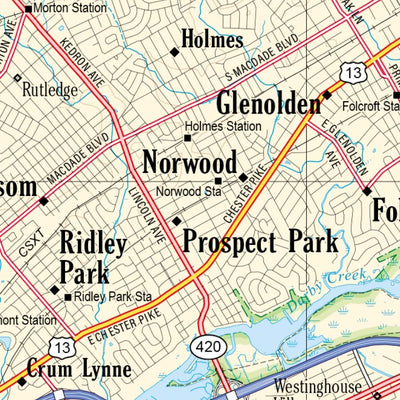 New Jersey Atlas & Gazetteer Page 53 Preview 3