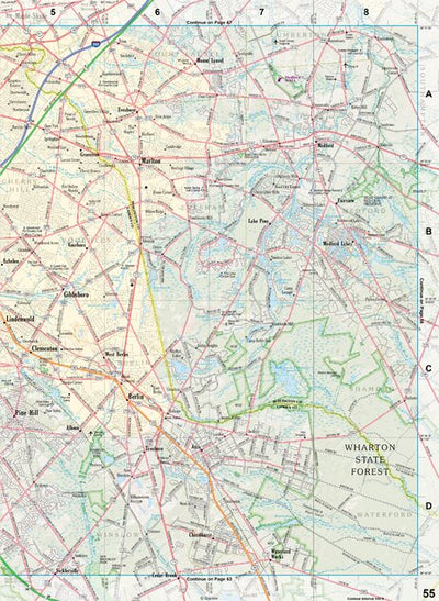 New Jersey Atlas & Gazetteer Page 55 Preview 1